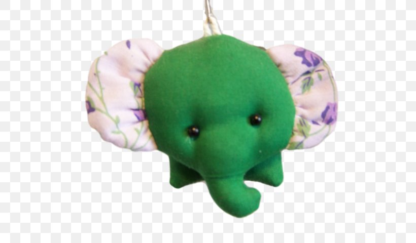 Elephantidae Green Stuffed Animals & Cuddly Toys, PNG, 640x480px, Elephantidae, Elephant, Elephants And Mammoths, Green, Plush Download Free