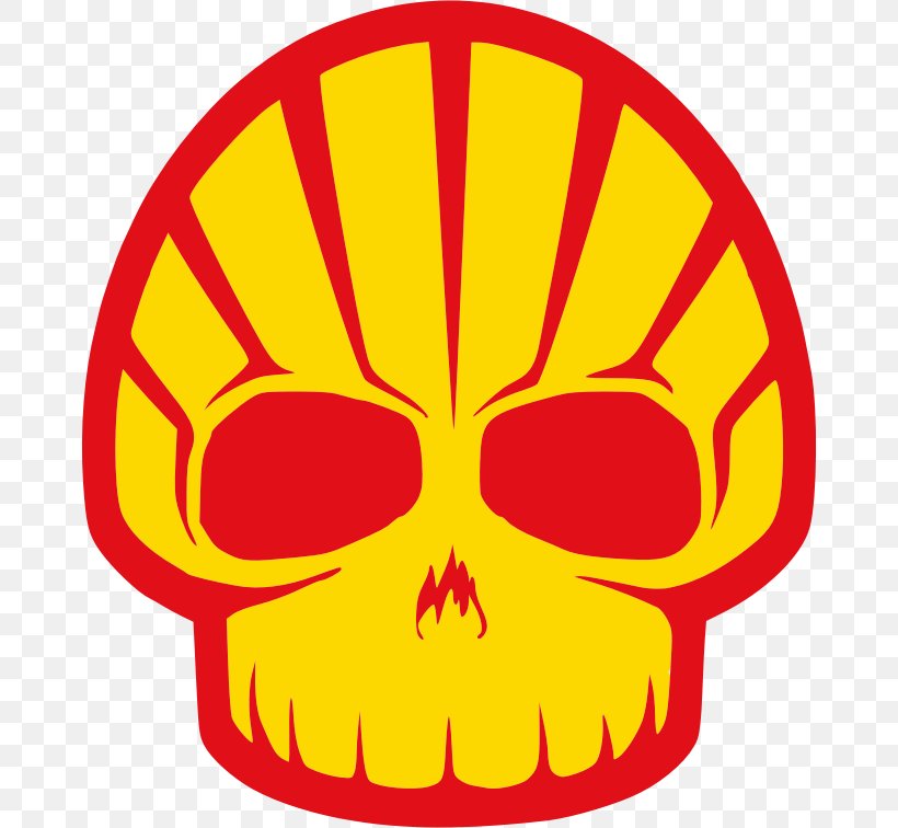 Royal Dutch Shell Fossil Fuel Shell Oil Company Petroleum Skull, PNG, 672x756px, Royal Dutch Shell, Bone, Calabaza, Cucurbita, Decal Download Free