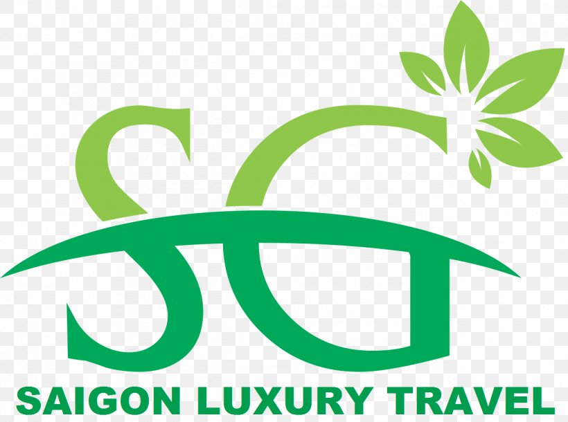 Saigon Luxury Travel Logo Leaf Brand Font, PNG, 1263x941px, Logo, Brand, Green, Ho Chi Minh City, Leaf Download Free