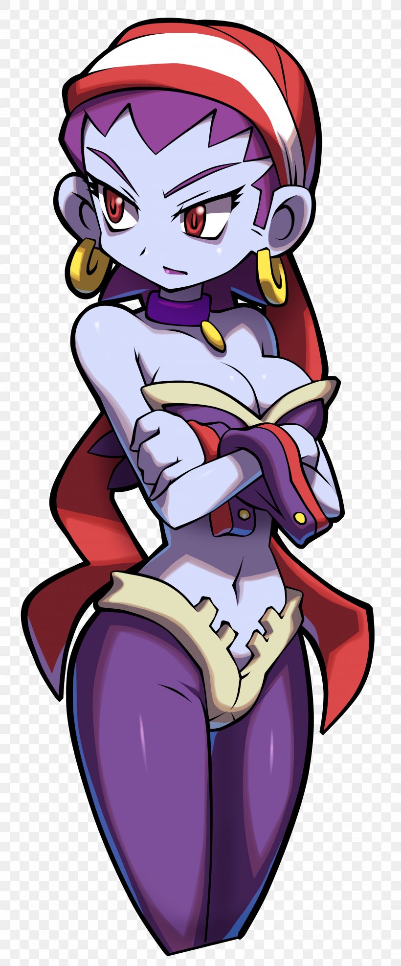 Shantae And The Pirate's Curse Wii U Nintendo 3DS Illustration North America, PNG, 2796x6734px, Watercolor, Cartoon, Flower, Frame, Heart Download Free