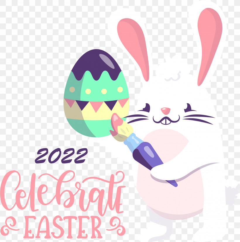 Easter Bunny, PNG, 2525x2547px, Easter Bunny, Biology, Easter Egg, Logo, New Year Download Free