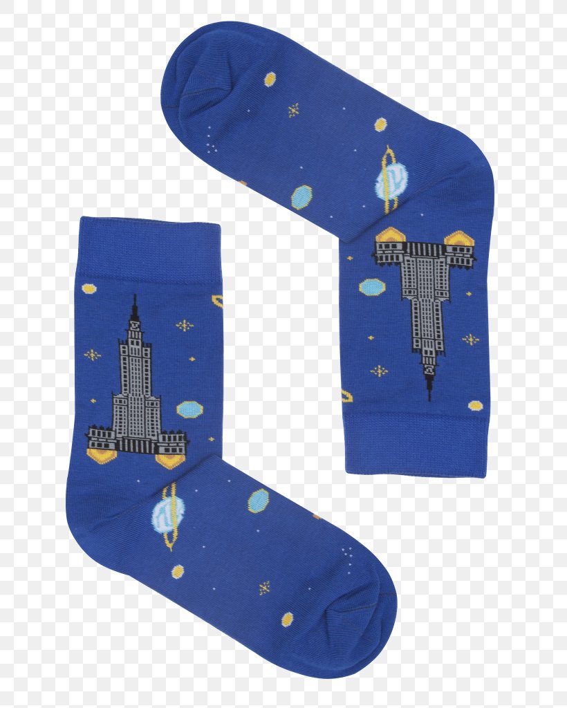 Palace Of Culture And Science Sock Clothing Kabak Cotton, PNG, 802x1024px, Palace Of Culture And Science, Blue, Clothing, Cotton, Electric Blue Download Free