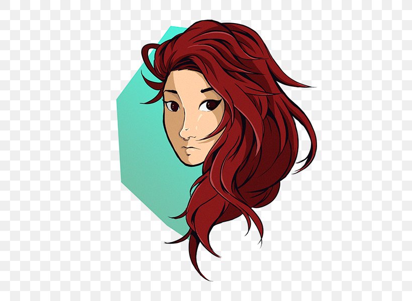 Red Hair Hair Coloring Black Hair, PNG, 600x600px, Watercolor, Cartoon, Flower, Frame, Heart Download Free