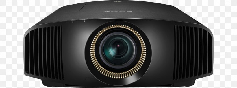 Silicon X-tal Reflective Display Multimedia Projectors 4K Resolution Home Theater Systems, PNG, 1080x401px, 4k Resolution, Silicon Xtal Reflective Display, Camera Lens, Highdynamicrange Imaging, Home Theater Systems Download Free