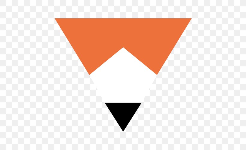 Logo Triangle Brand, PNG, 500x500px, Logo, Brand, Orange, Rectangle, Text Download Free