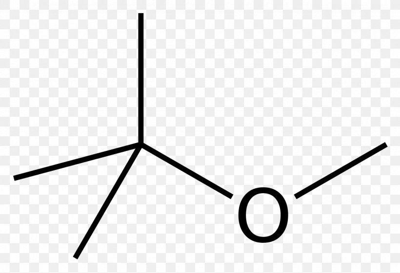 Methyl Tert-butyl Ether Butyl Group Methyl Group Tert-Butyle, PNG, 1280x876px, Ether, Area, Black, Black And White, Butyl Group Download Free
