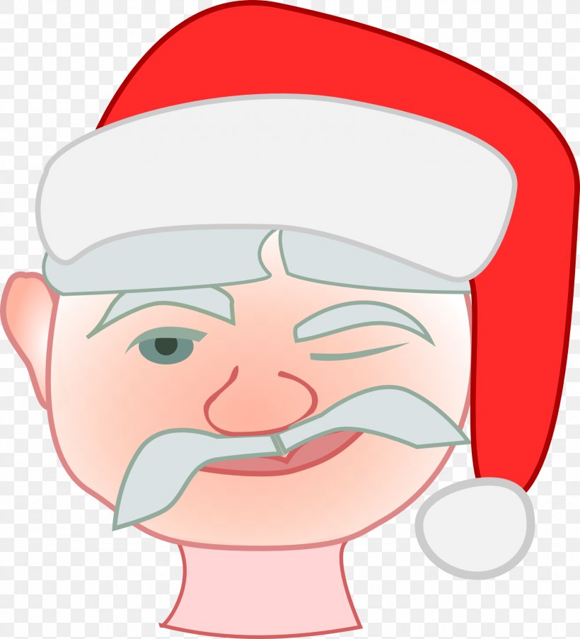 Santa Claus Christmas Clip Art, PNG, 1742x1920px, Santa Claus, Artwork, Blog, Cheek, Christmas Download Free
