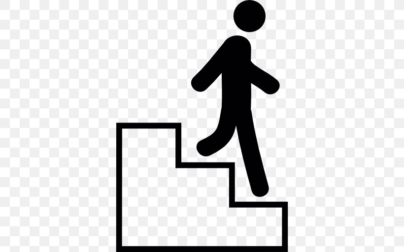 Stairs Clip Art, PNG, 512x512px, Stairs, Area, Black, Black And White, Finger Download Free