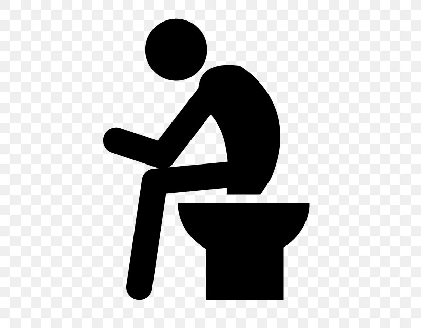 Toilet Pictogram Clip Art, PNG, 640x640px, Toilet, Black And White, Communication, Hand, Human Behavior Download Free