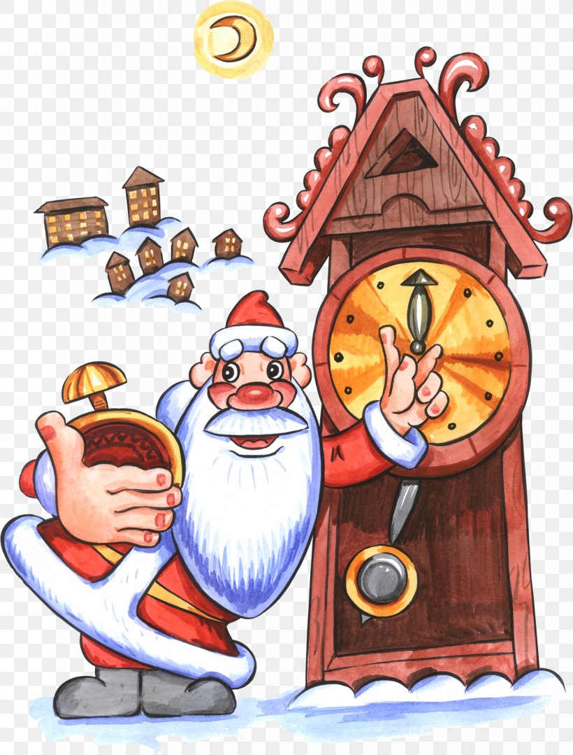 Santa Claus Christmas Animation Greeting Morning, PNG, 1326x1746px, Santa Claus, Advent, Advent Advent Ein Lichtlein Brennt, Animation, Art Download Free
