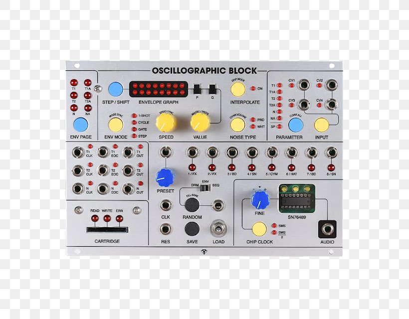 Electronics Electronic Musical Instruments Sound Chip Modular Synthesizer, PNG, 640x640px, Electronics, Amplifier, Audio Equipment, Control Panel Engineeri, Electronic Circuit Download Free