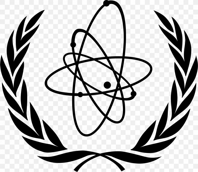International Atomic Energy Agency Nuclear Power Plant Logo IAEA Safeguards, PNG, 2400x2092px, International Atomic Energy Agency, Artwork, Beak, Black And White, Branch Download Free