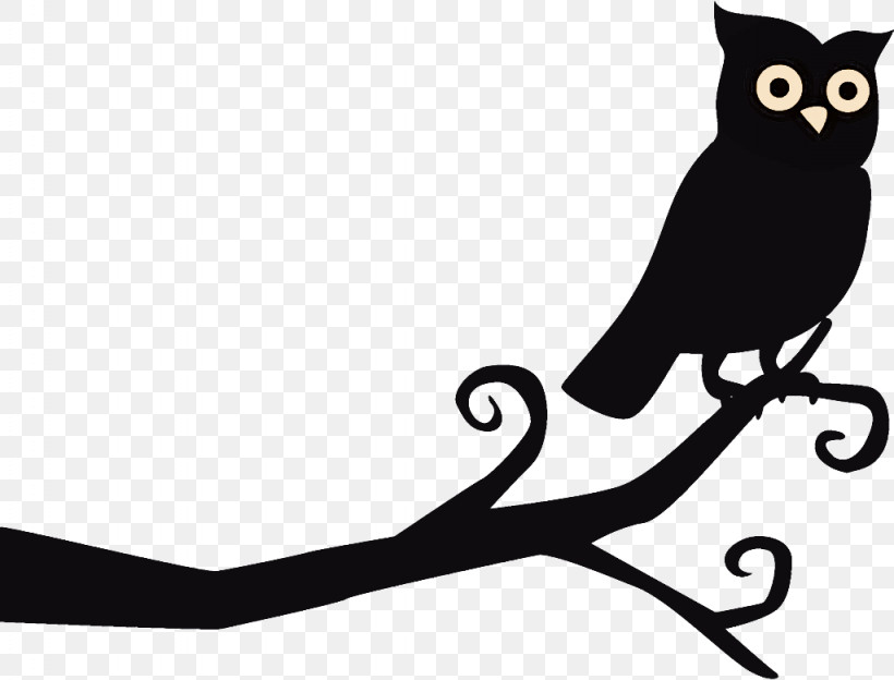 Owl Halloween Owl Halloween, PNG, 1024x780px, Owl Halloween, Beak, Bird, Bird Of Prey, Black Cat Download Free