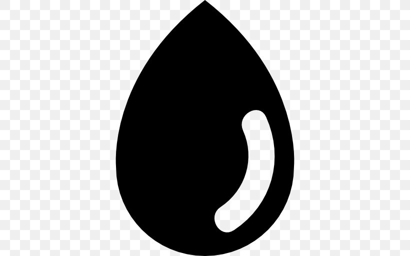 Drop Liquid, PNG, 512x512px, Drop, Black, Black And White, Crescent, Liquid Download Free