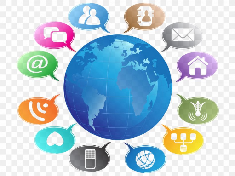 Globe Social Media World Communication, PNG, 1633x1225px, Globe, Brand, Communication, Computer Icon, Concept Download Free