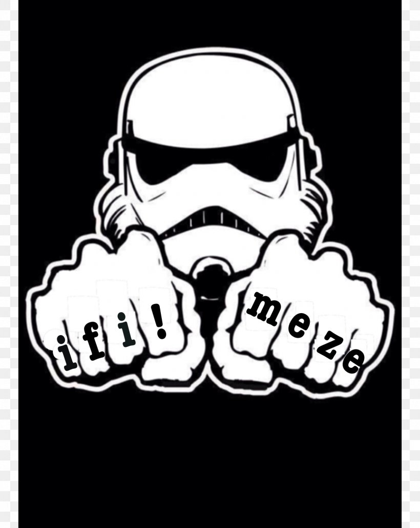 Stormtrooper Anakin Skywalker Obi-Wan Kenobi Clone Wars Star Wars, PNG, 1280x1612px, Stormtrooper, Anakin Skywalker, Art, Black, Black And White Download Free