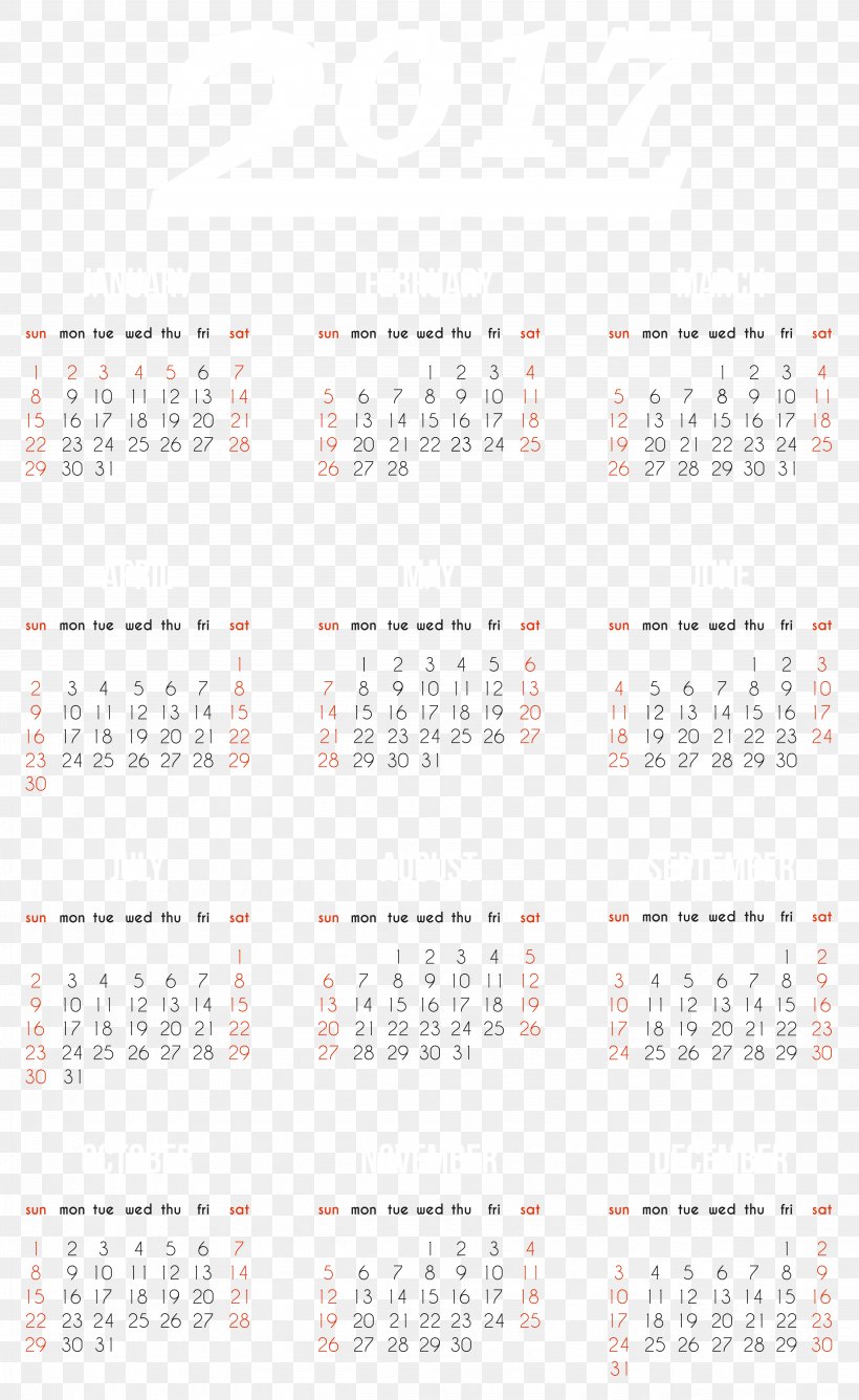 Calendar Font Design Pattern, PNG, 4910x8000px, Calendar, Pattern, Product Design, Text Download Free