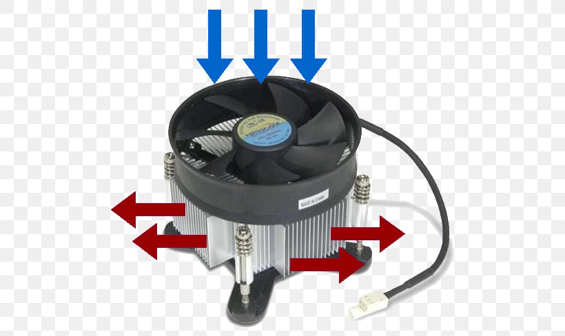 Central Processing Unit Computer System Cooling Parts Computer Fan Computer Cases & Housings, PNG, 517x488px, Central Processing Unit, Air Cooling, Computer, Computer Cases Housings, Computer Component Download Free