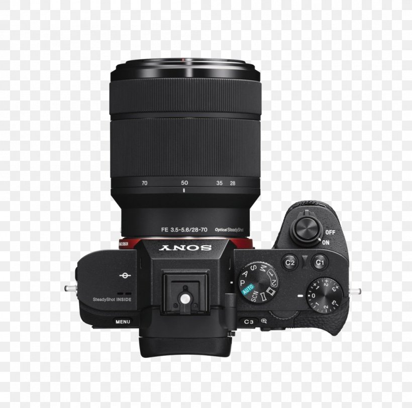 Sony A7 II ILCE-7M2 24.3 MP Mirrorless Digital Camera, PNG, 1049x1040px, Sony Fe 2870mm F3556 Oss, Camera, Camera Accessory, Camera Lens, Cameras Optics Download Free