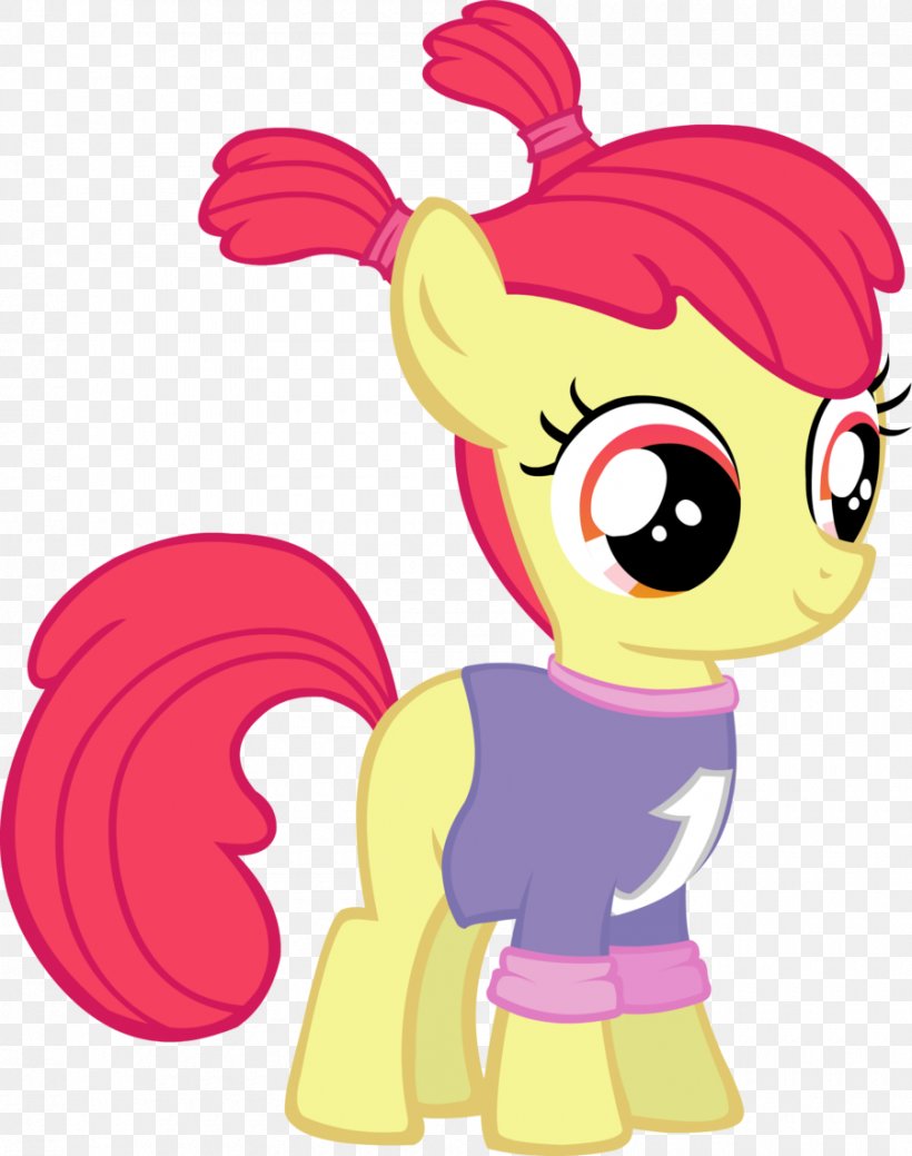 Apple Bloom Pony Applejack Derpy Hooves Cutie Mark Crusaders, PNG, 900x1141px, Watercolor, Cartoon, Flower, Frame, Heart Download Free
