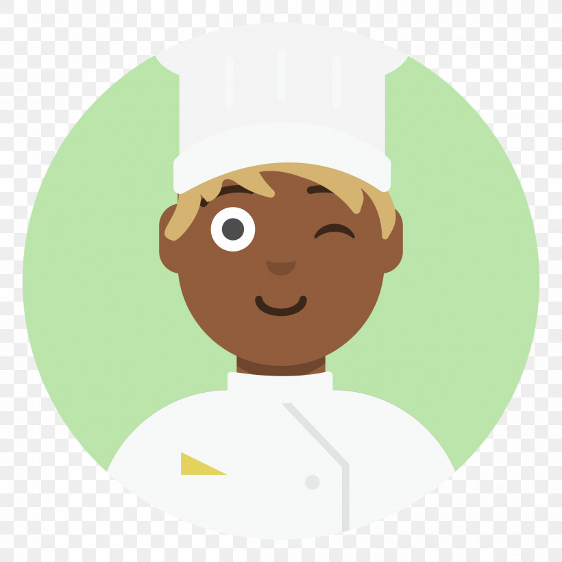 Chef Avatar, PNG, 2500x2500px, Cartoon, Behavior, Character, Circle, Face Download Free