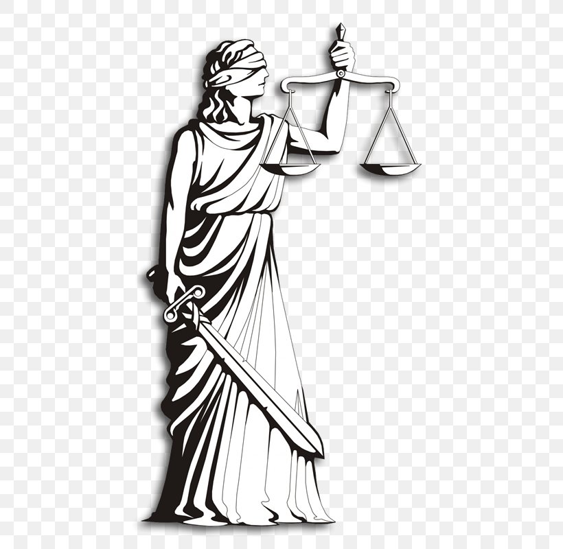 Lady Justice Symbol Measuring Scales Court, PNG, 533x800px, Lady Justice, Arm, Art, Artwork, Black Download Free