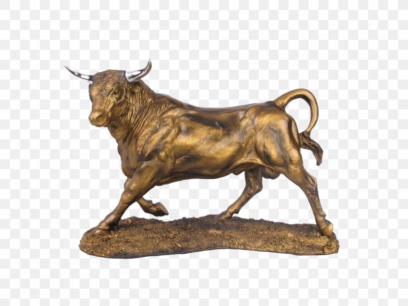 Charging Bull Cattle Ox Copper, PNG, 1000x750px, Charging Bull, Bronze, Bronze Sculpture, Buddharupa, Bull Download Free