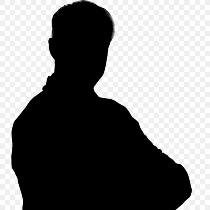 Silhouette Portrait Image Black Pixel, PNG, 1024x1024px, Silhouette, Bit, Black, Blackandwhite, Color Download Free