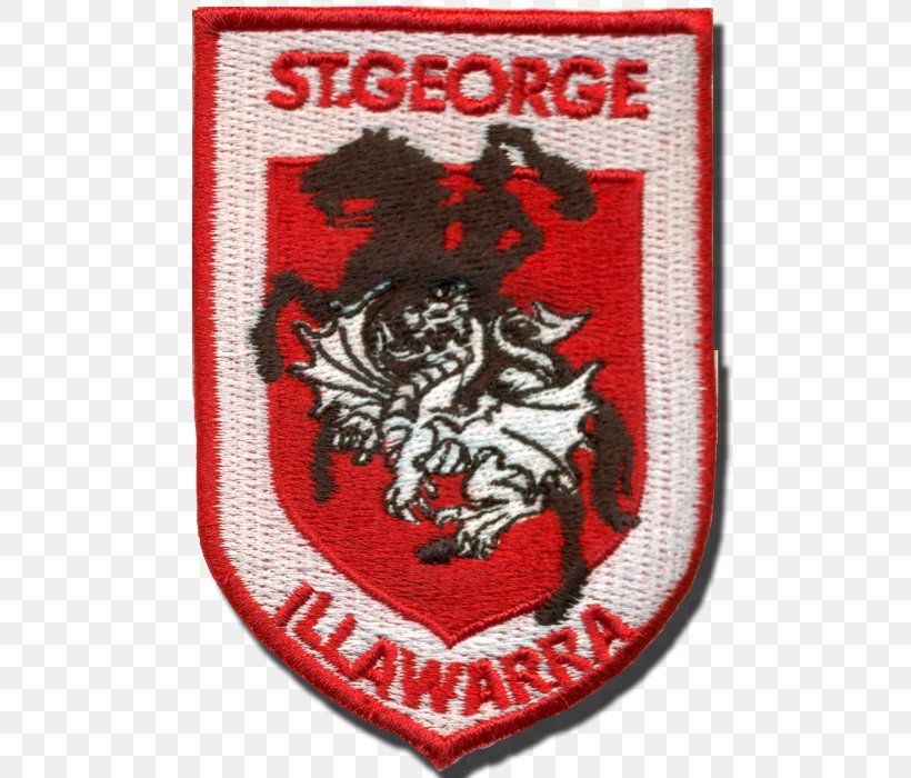 St. George Illawarra Dragons St George Emblem Badge, PNG, 700x700px, St George Illawarra Dragons, Badge, Brand, Emblem, Illawarra Download Free