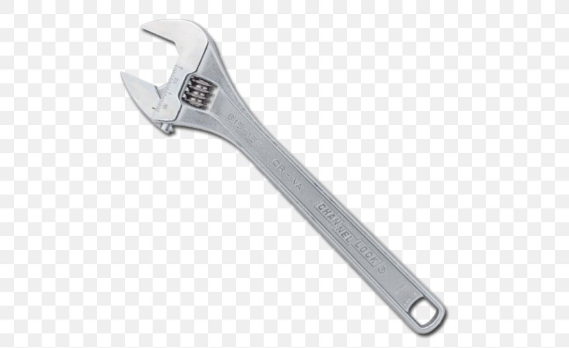 Adjustable Spanner Hand Tool Spanners CHANNELLOCK 815, PNG, 501x501px, Adjustable Spanner, Bahco 80, Channellock, Channellock 815, Hand Tool Download Free