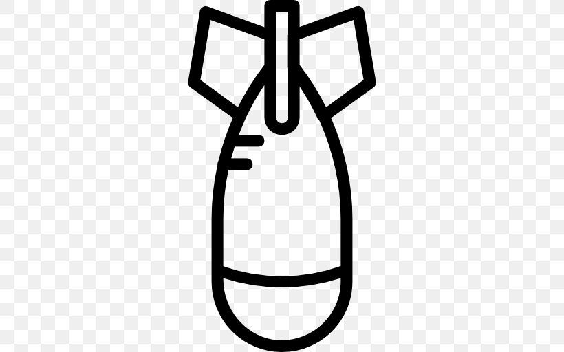 Bomb Nuclear Weapon Clip Art, PNG, 512x512px, Bomb, Aerial Bomb, Ammunition, Area, Black And White Download Free