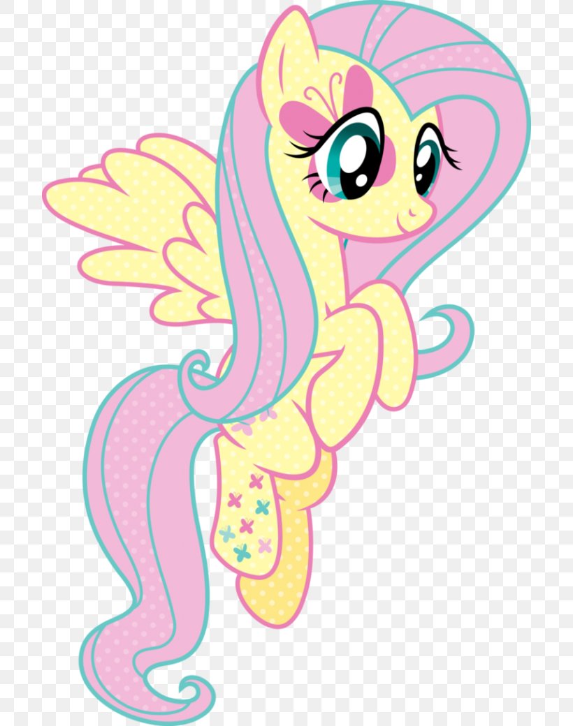 Fluttershy Pony Pinkie Pie Rarity Rainbow Dash, PNG, 700x1040px, Watercolor, Cartoon, Flower, Frame, Heart Download Free