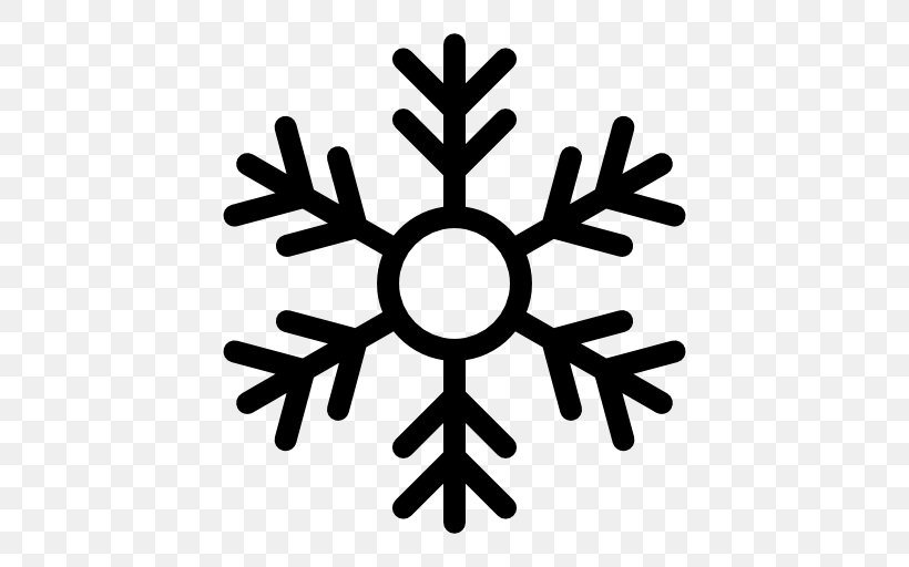 Snowflake Clip Art, PNG, 512x512px, Snowflake, Black And White, Branch, Leaf, Shape Download Free