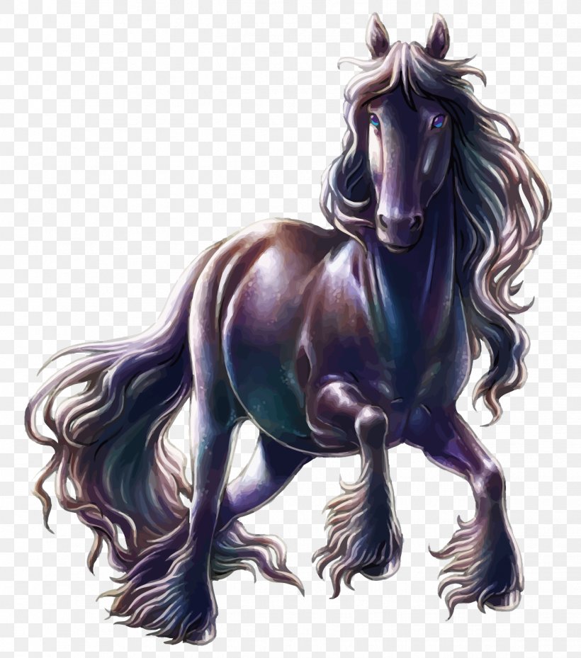 Friesian Horse Arabian Horse Curly Horse Howrse Mane, PNG, 1324x1500px, Friesian Horse, Animal, Arabian Horse, Curly Horse, Digital Art Download Free