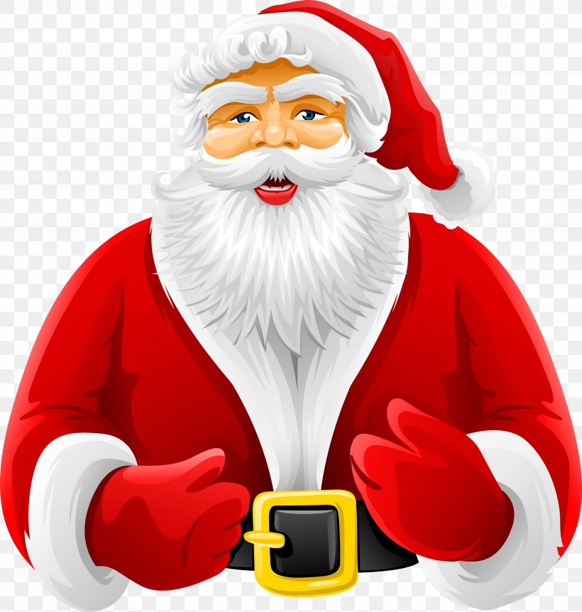Santa Claus Ded Moroz Christmas Clip Art, PNG, 3805x4004px, Santa Claus, Beard, Christmas, Christmas Lights, Christmas Ornament Download Free
