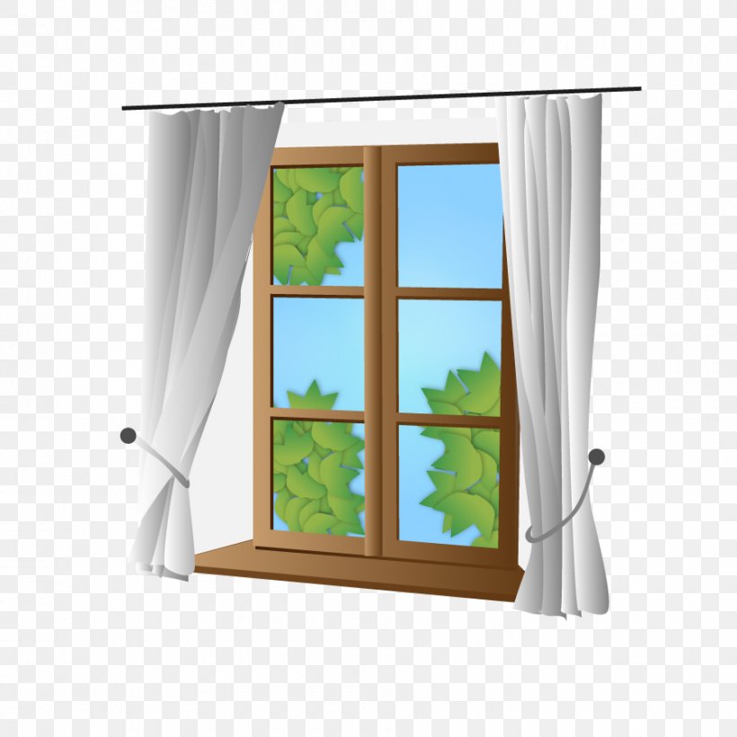 Window Blind Curtain Euclidean Vector, PNG, 900x900px, Window, Curtain, Daylighting, Door, Interior Design Download Free