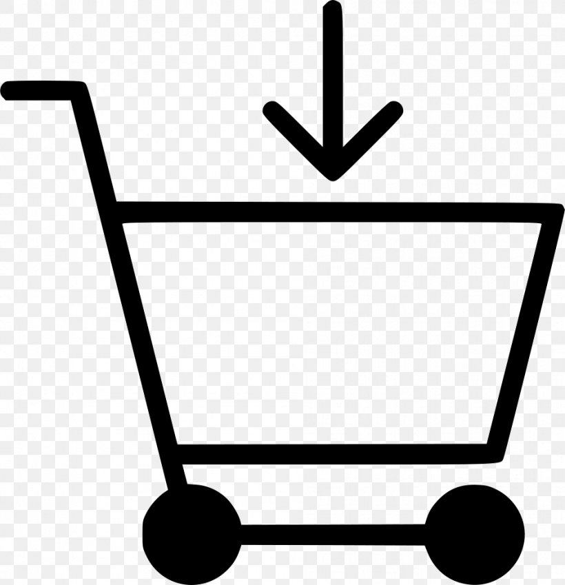 Shopping Cart Download, PNG, 946x980px, Shopping Cart, Black And White, Business, Digital Asset Management, Goods Download Free