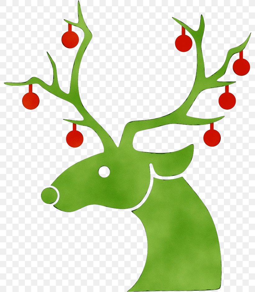 Holly, PNG, 796x940px, Watercolor, Branch, Deer, Green, Holly Download Free
