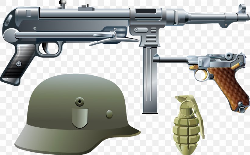 Germany Weapon Firearm Submachine Gun, PNG, 2171x1352px, Watercolor, Cartoon, Flower, Frame, Heart Download Free