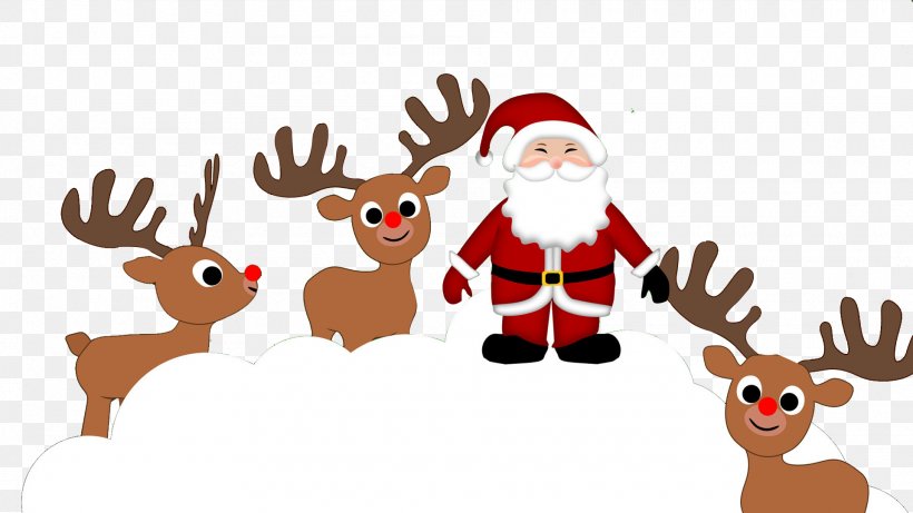 Reindeer Santa Claus Christmas Ornament Clip Art, PNG, 1920x1080px, Reindeer, Christmas, Christmas Decoration, Christmas Ornament, Deer Download Free