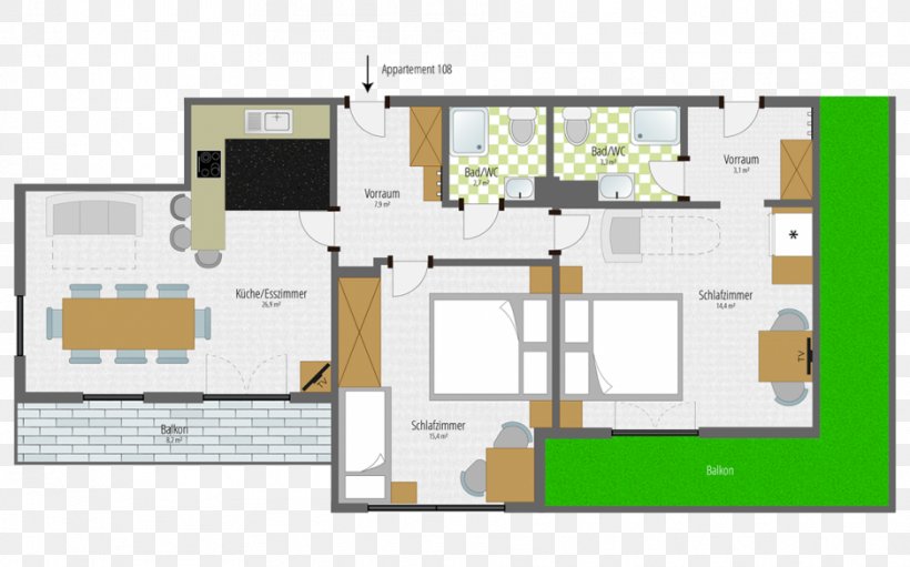 Floor Plan Bedroom Apartment Sketch, PNG, 939x586px, Floor Plan, Apartment, Architecture, Area, Balcony Download Free