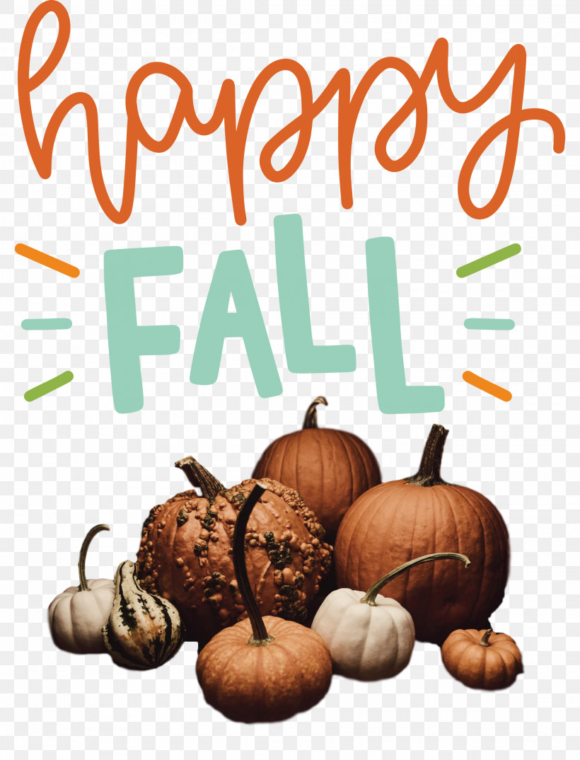 Happy Fall, PNG, 2289x3000px, Happy Fall, Fruit, Gourd, Meter, Natural Food Download Free