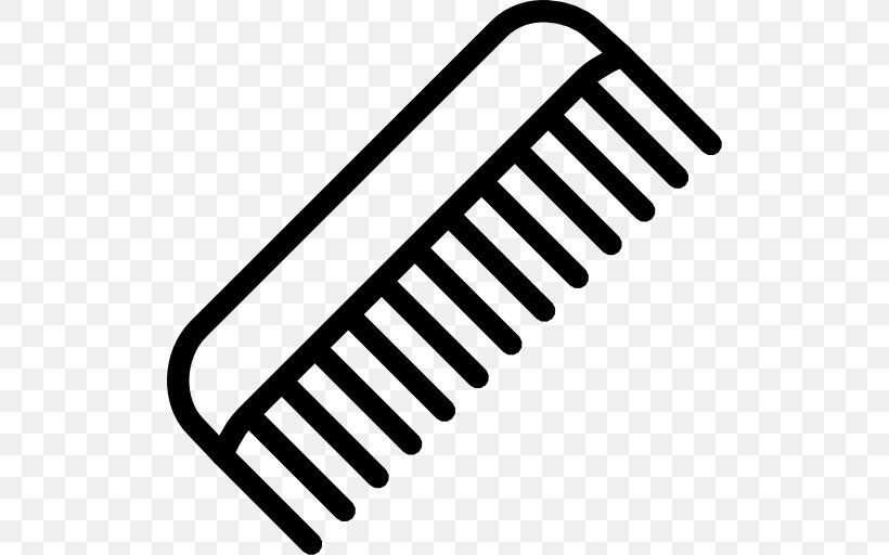 Comb Hairbrush, PNG, 512x512px, Comb, Barber, Black And White, Brush, Capelli Download Free