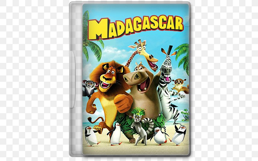 Madagascar Animated Film Adventure Film High-definition Video, PNG, 512x512px, Madagascar, Adventure Film, Animated Film, Carnivoran, Cinema Download Free