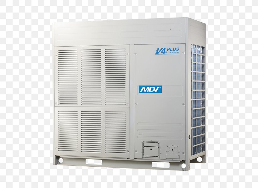 Variable Refrigerant Flow System Air Conditioner Power Inverters Midea, PNG, 800x600px, Variable Refrigerant Flow, Air Conditioner, Air Conditioning, Chiller, Condenser Download Free
