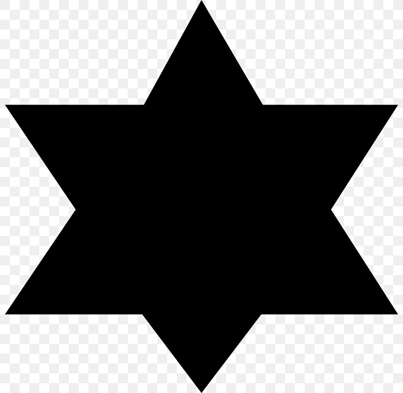 Star Of David Jewish People Judaism Clip Art, PNG, 800x800px, Star Of David, Black, Black And White, David, Jewish Dance Download Free
