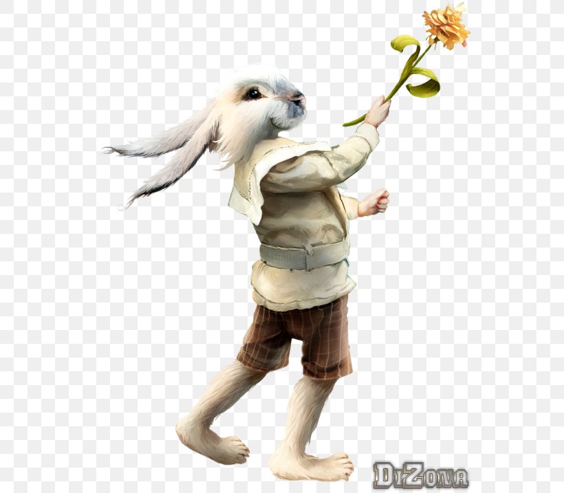 White Rabbit Hare Domestic Rabbit Angora Rabbit, PNG, 550x717px, Watercolor, Cartoon, Flower, Frame, Heart Download Free