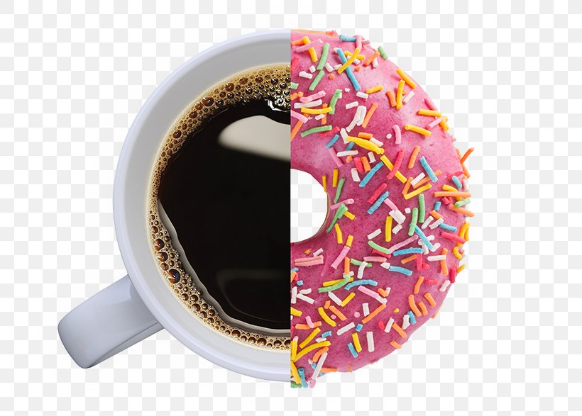 Coffee Cup Standing Dog Interactive Espresso Donuts Sprinkles, PNG, 734x587px, Coffee Cup, Cafe, Coffeemaker, Confectionery, Cup Download Free