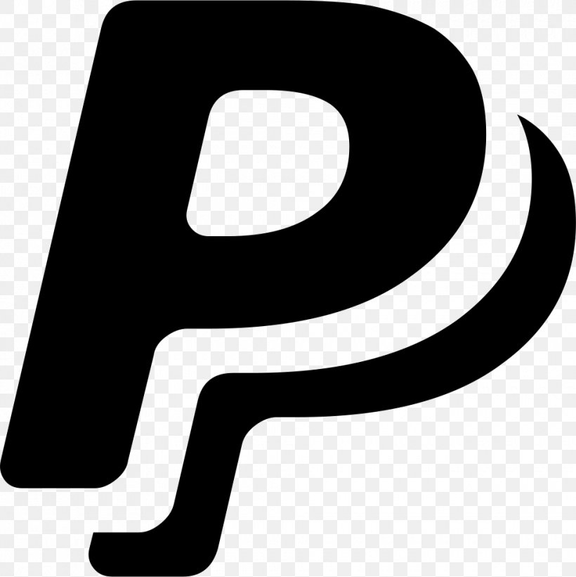 PayPal Logo, PNG, 980x982px, Paypal, Black, Black And White, Brand, Ecommerce Download Free