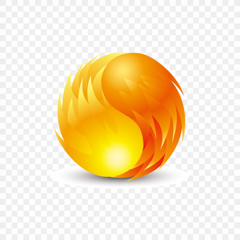 Euclidean Vector Fire, PNG, 1667x1667px, Fire, Flame, Orange, Raster Graphics, Sphere Download Free